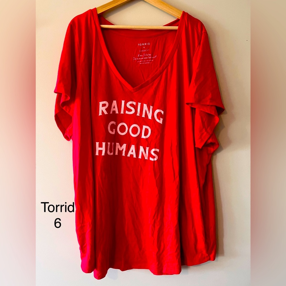 Plus size torrid graphic T-shirt for moms 6x